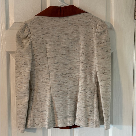 Vintage 60s 70s ILGWU Rust Collar Mod Blazer Jacket Size 9 USA - Picture 6 of 10